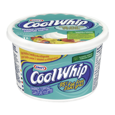 Kraft Cool Whip Low Fat Whipped Topping  1L