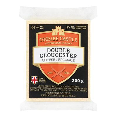 Coombe Castle Double Glouscester Cheese 200g