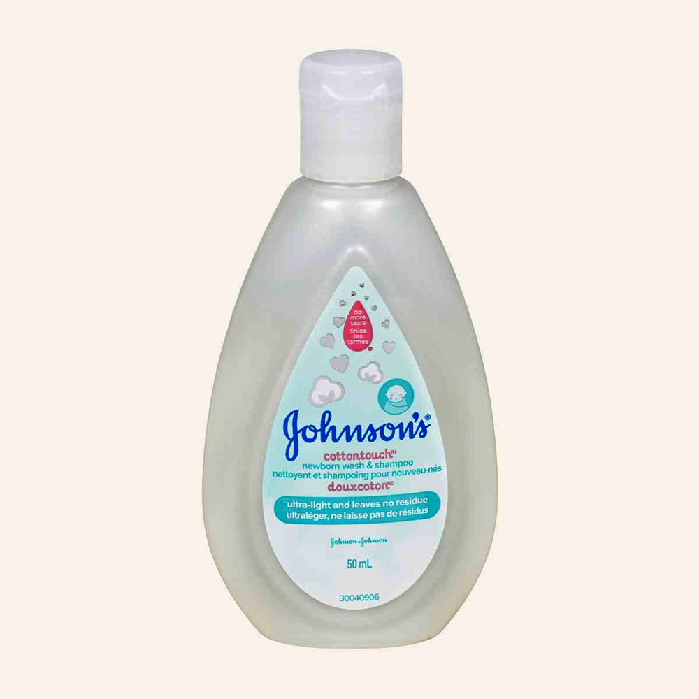 Johnson's Cottontouch Newborn Wash & Shampoo 50ml