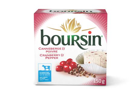 Boursin Cranberry & Pepper Cheese 150g