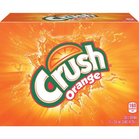 Crush Orange Soda 12 x 355ml