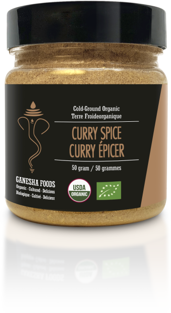 Ganesha Foods Cold Ground Organic Curry Spice 50g