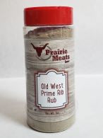 Prairie Meats inc Old West Prime Rib Rub 30oz