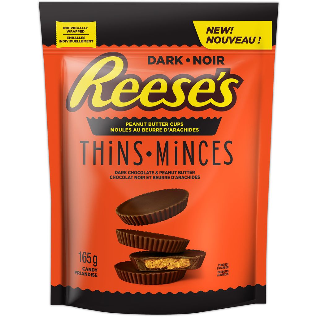 Reese's  Dark Chocolate Peanut Butter Cup Thins 165 g