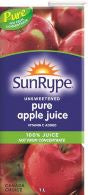 SunRype Pure Apple Juice 1L