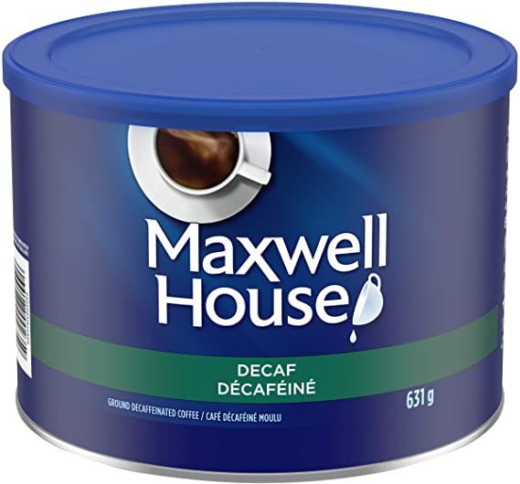 Maxwell House Decaffeinated Ground Coffee 631g