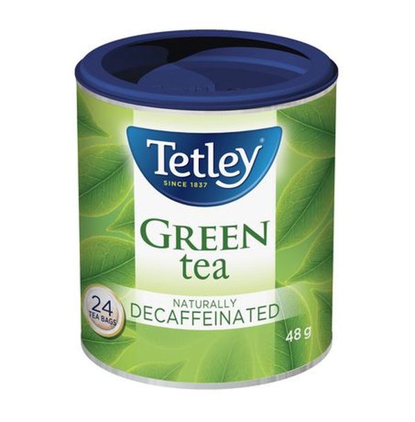 Tetley  Naturally Decaffeinated Green Tea 48 grams