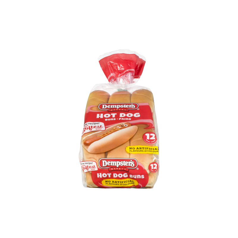 Dempster's Hot Dog Buns 12pk