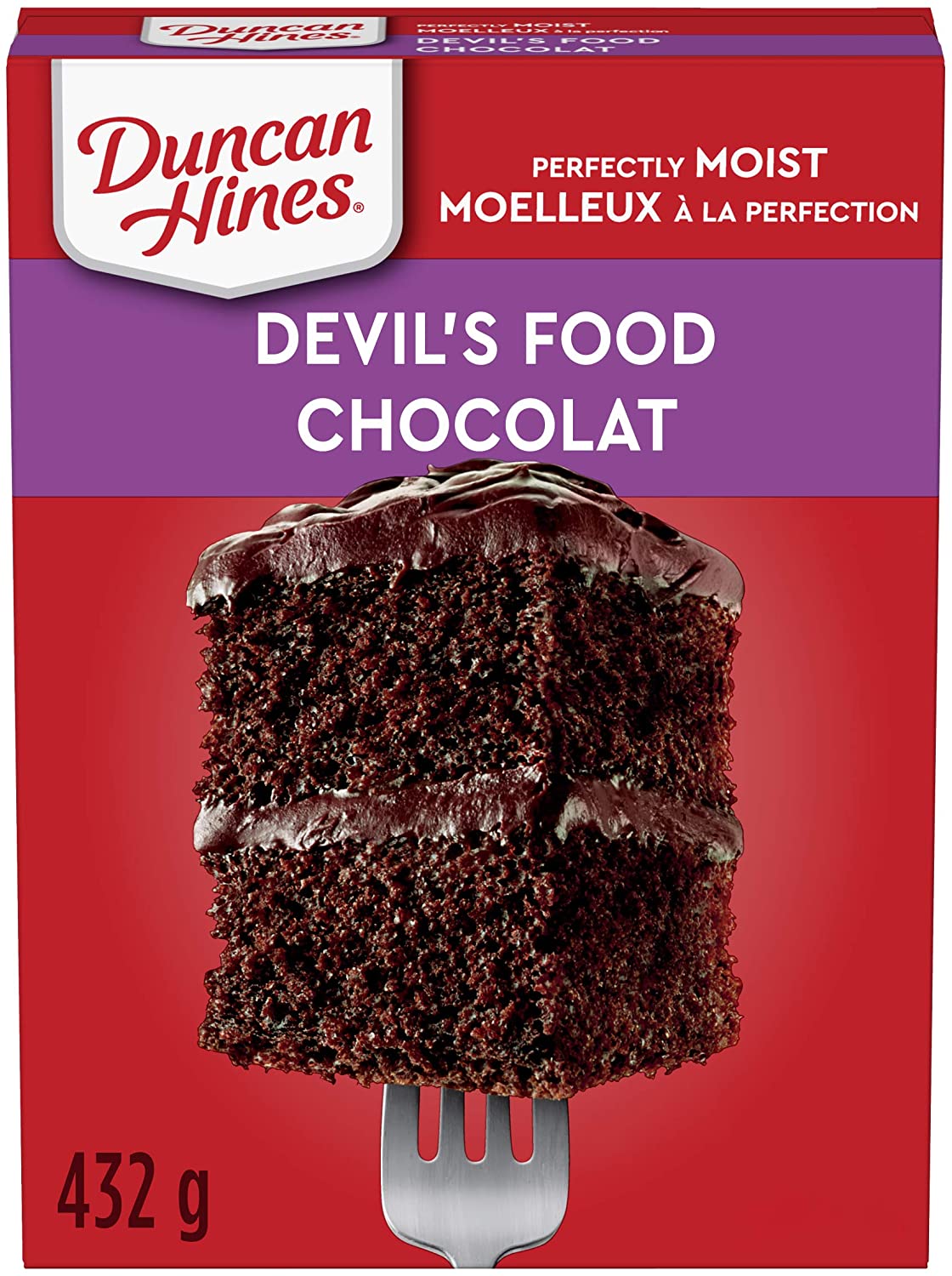 Duncan Hines Devil's Food Chocolate Cake Mix 432g