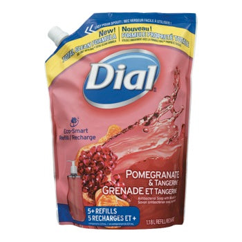 Dial  Pomegranate & Tangerine Handsoap Refill Pouch 1.18l