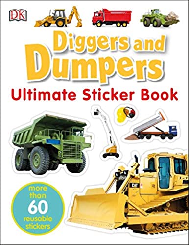 DK Diggers and Dumpers Ultimate Sticker Book