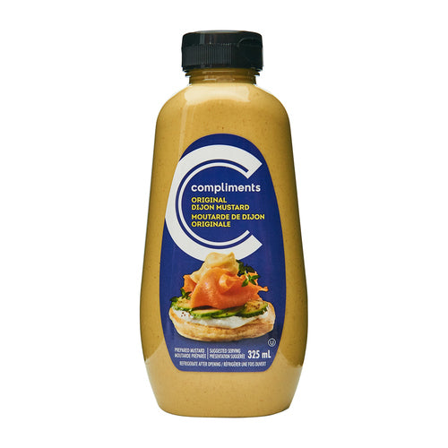 -Compliments Original Prepared Dijon Mustard 325ml