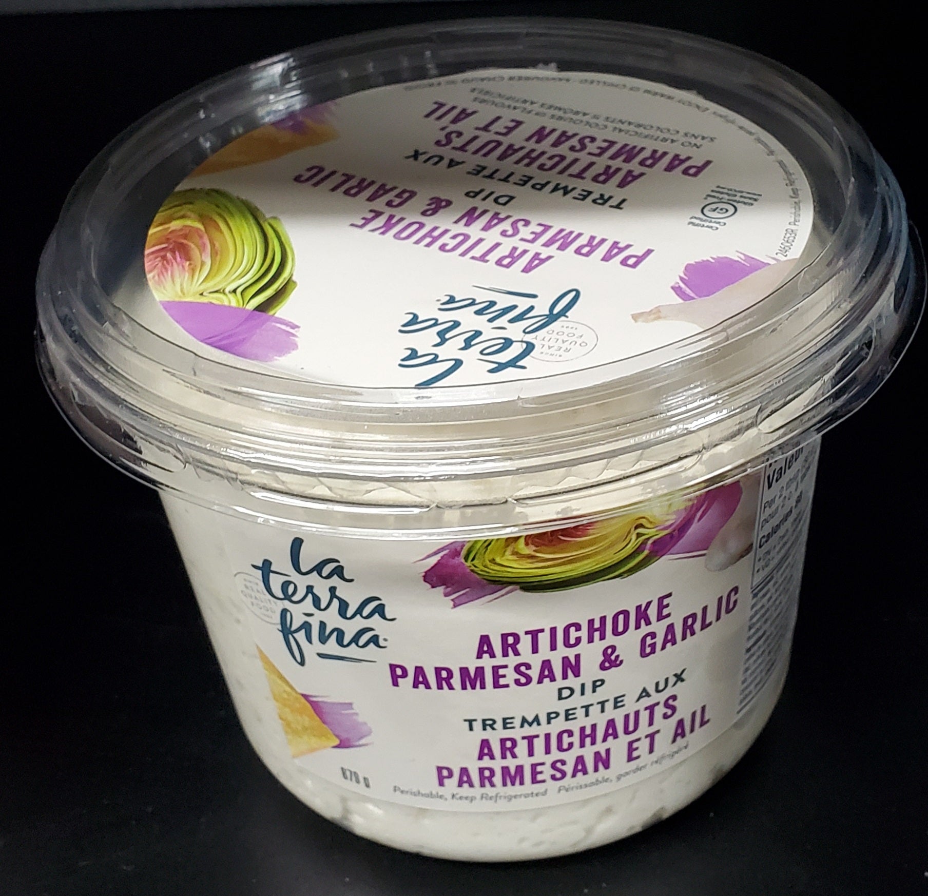 La Terra Fina Artichoke Parmesan & Garlic Dip 879 g