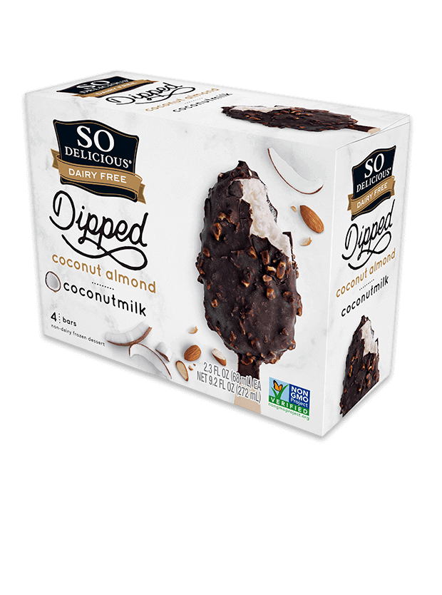 So Delicious Dipped Coconut Almond Dairy Free Bars 4ct