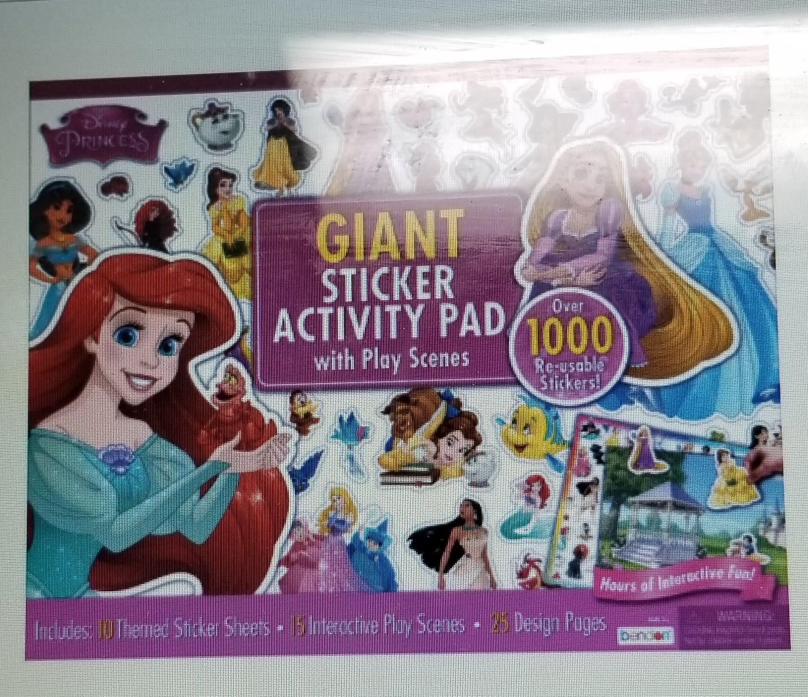 Disney Princess Giant Sticker Activity Pad