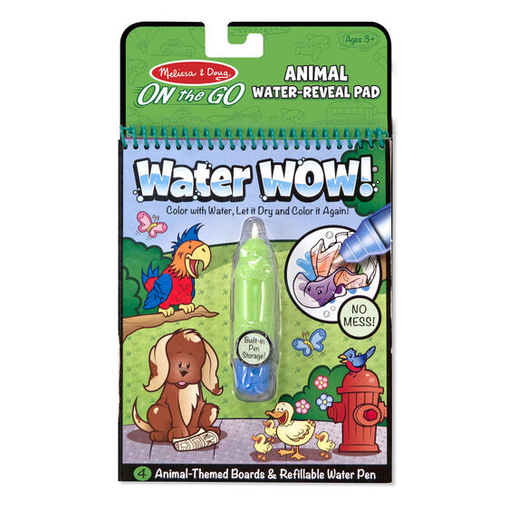 Melissa & Doug Water Wow Animals On The Go