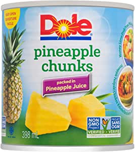 Dole Pineapple chunks 398 ml