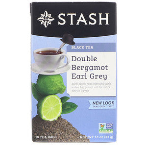 Stash Double Bergamot Earl Grey Black Tea Bags 18ct