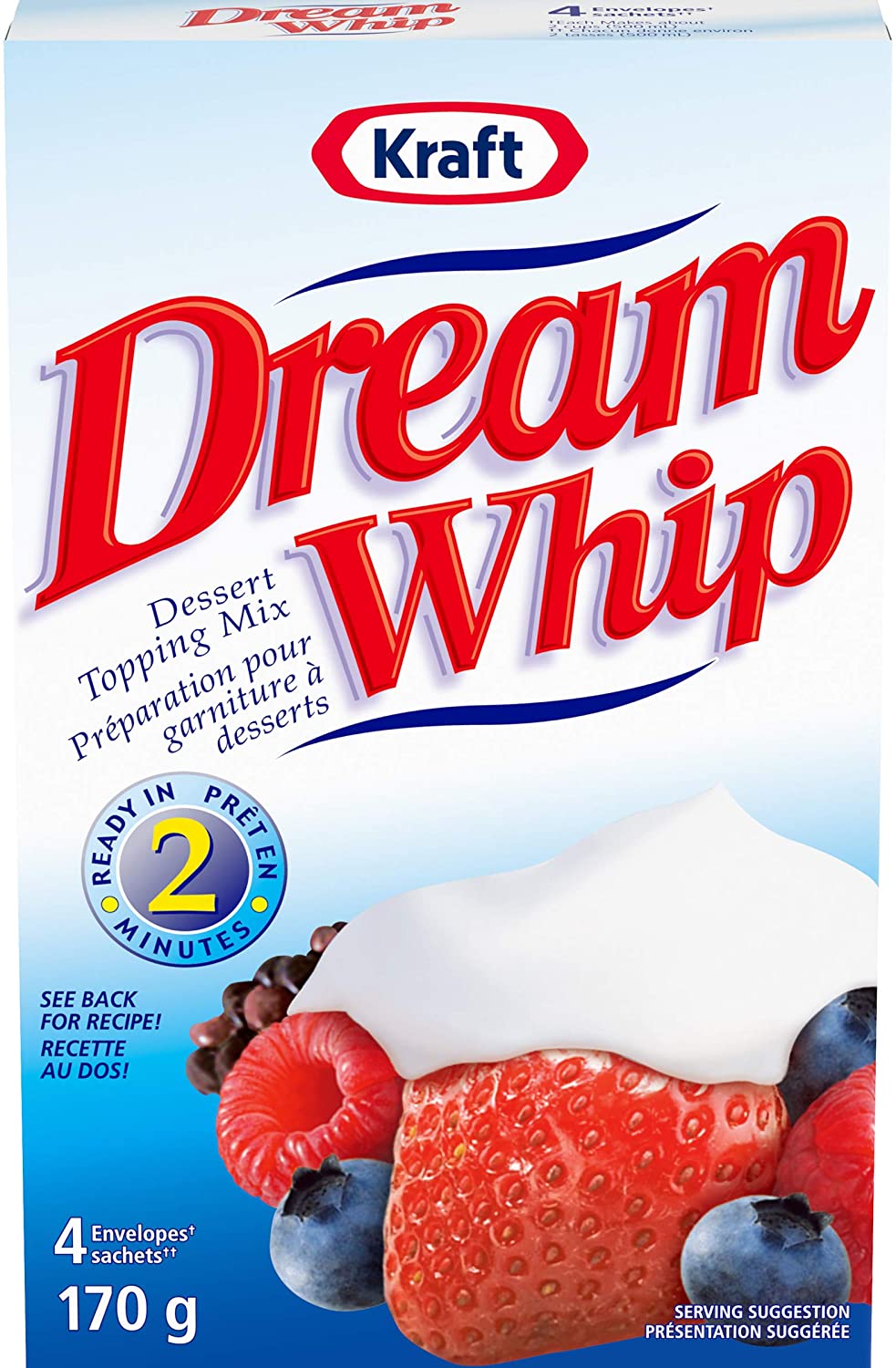 Kraft Dream Whip Dessert Topping Mix 170g