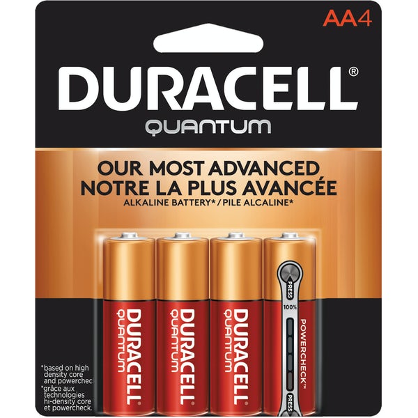 Duracell Quantum AA Batteries 4pk