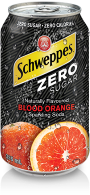 Schweppes Zero Blood Orange Soda 12x355ml