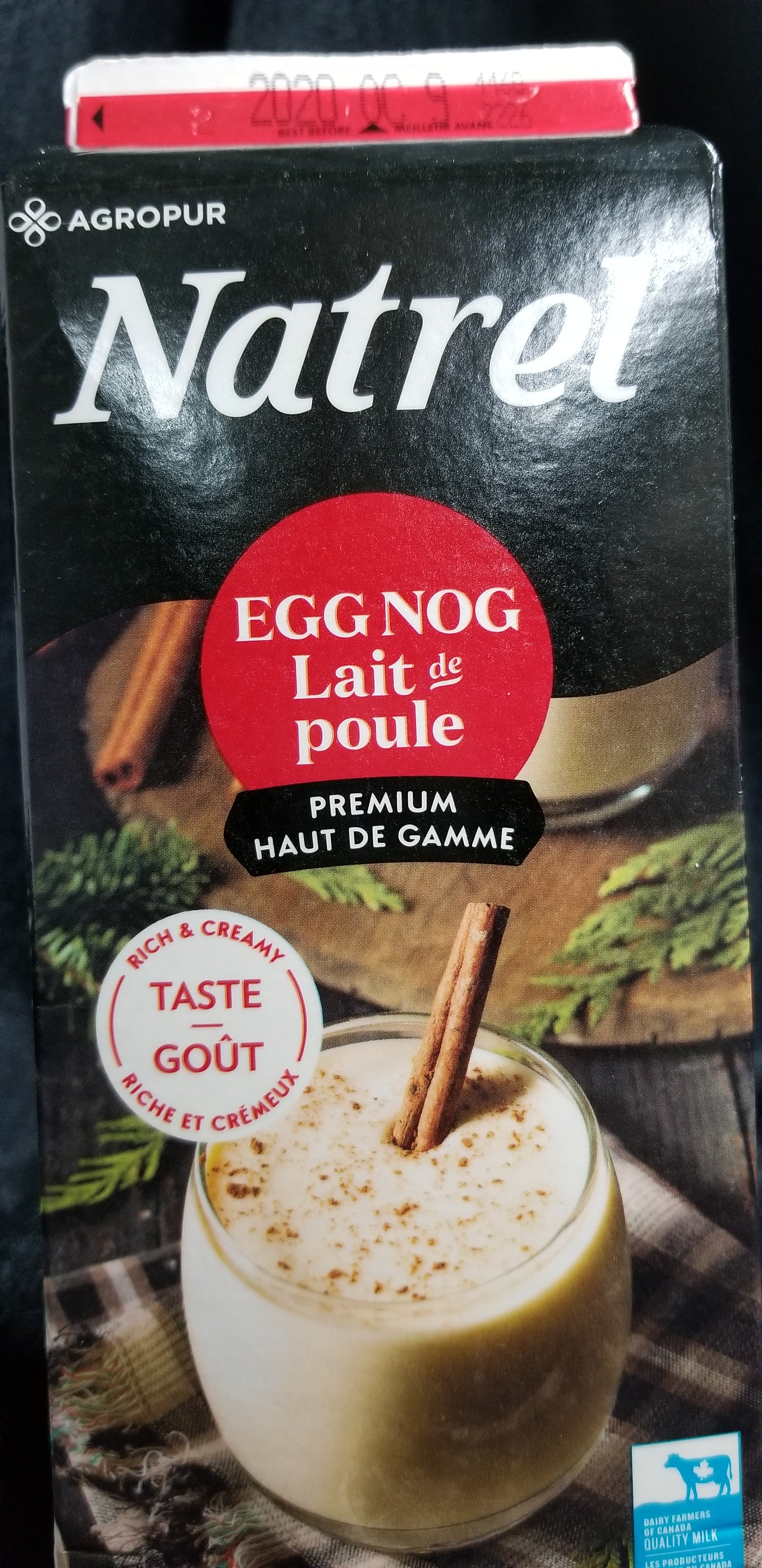 Agropur Natrel Premium Egg Nog  2L