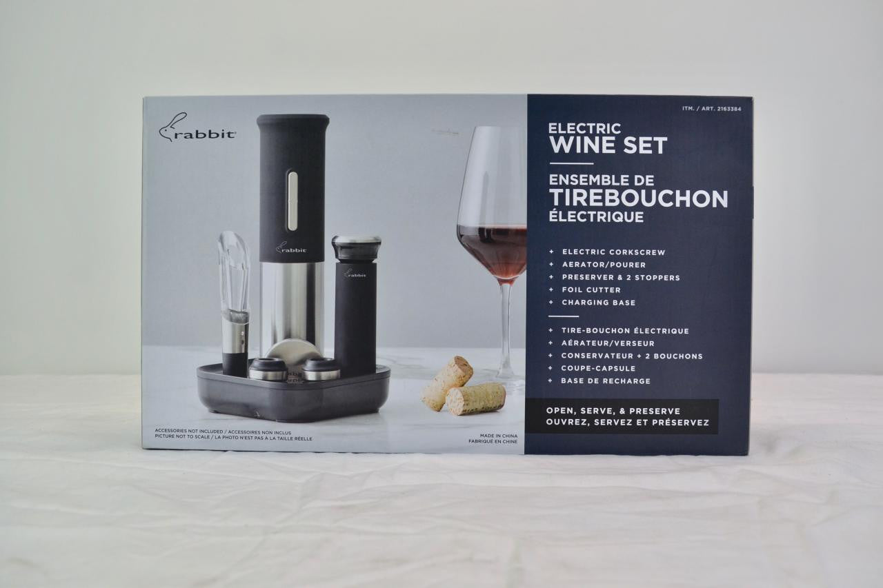 Rabbit Electric Wine Set