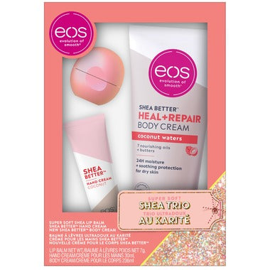 eos  Super Soft Shea Trio  3pk