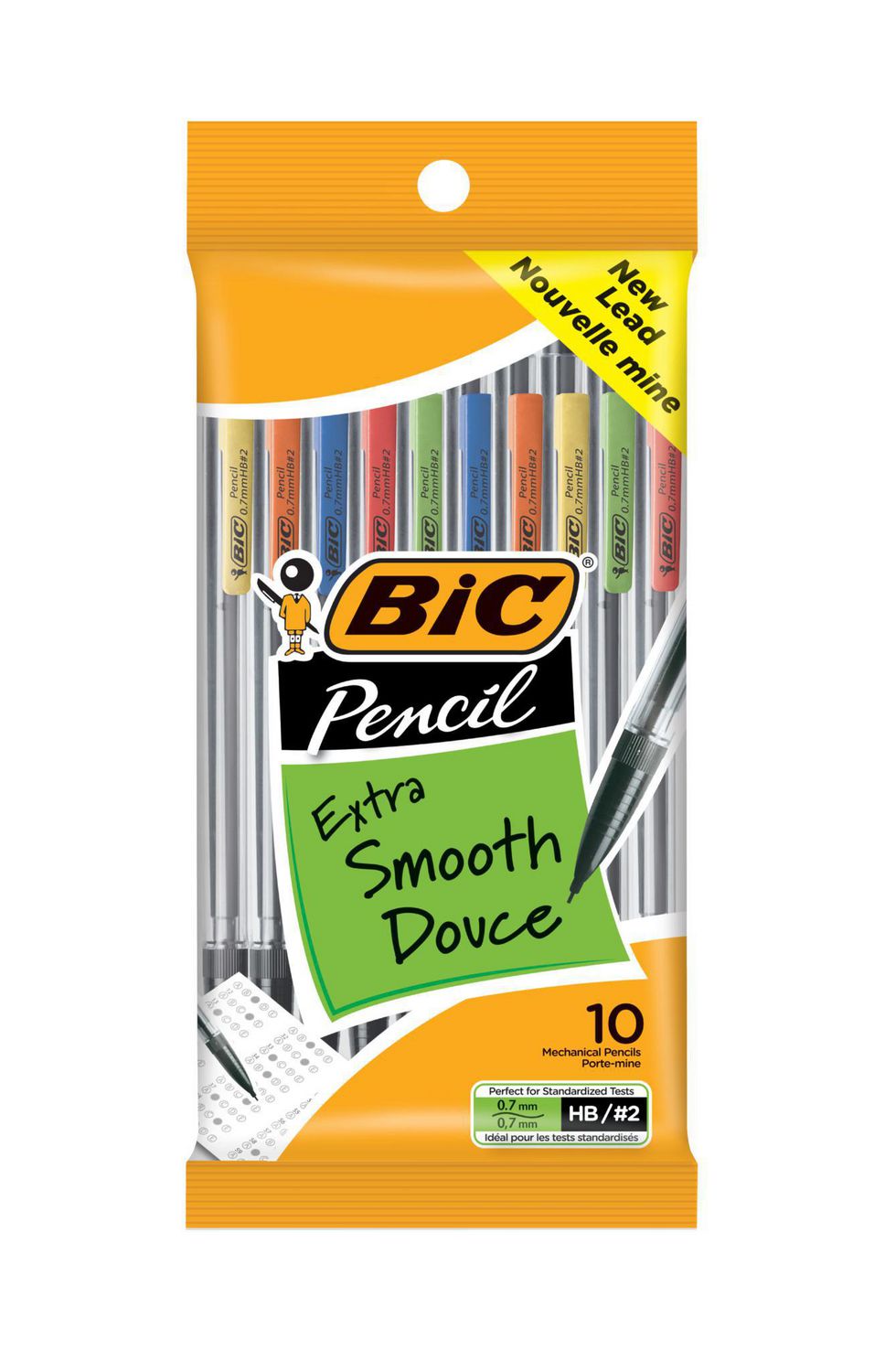 Bic Extra Smooth Medium Point Mechanical Pencil 10ct