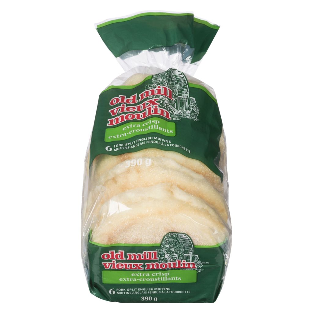 Old Mill Extra  Crisp English Muffins 390g