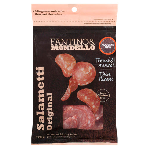 Fantino & Mondello Thin Sliced Gluten Free Dry Salami 200 g