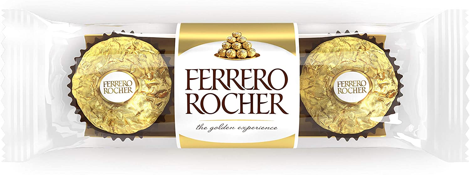 Ferrero Rocher Fine Hazelnut Chocolates 3ct