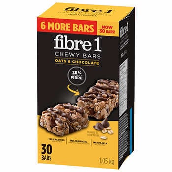 Fibre 1 Oats & Chocolate Chewy Bars 1.05 kg