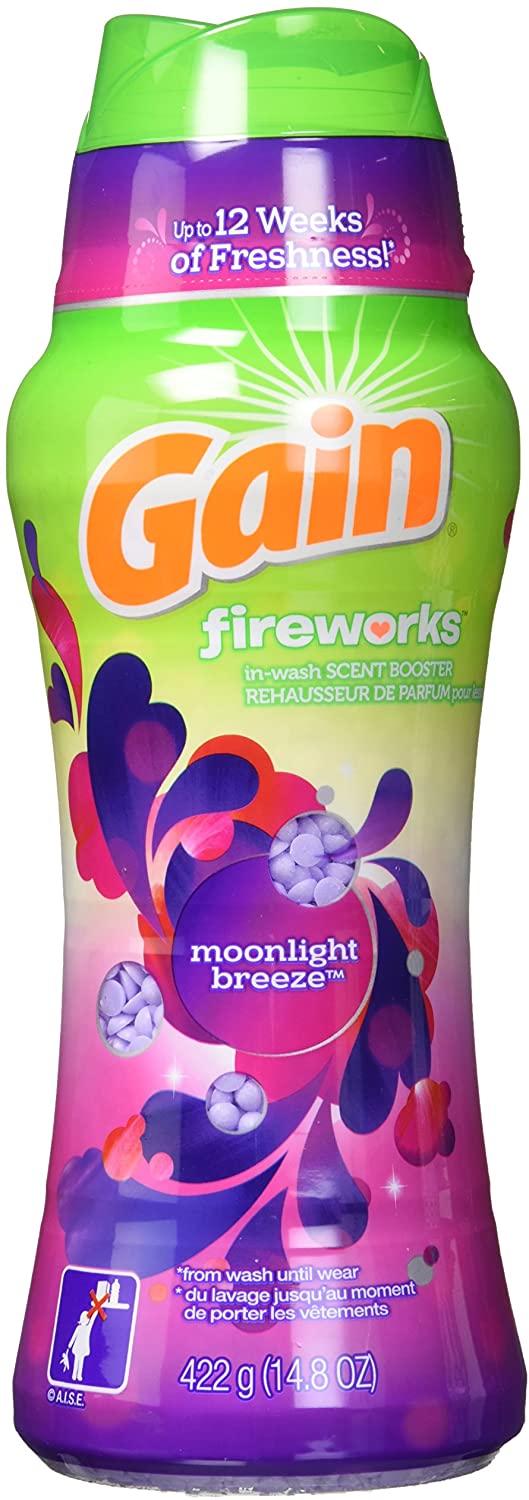 Gain Fireworks Moonlight Breeze In-Wash Scent Laundry Booster Beads 752 g