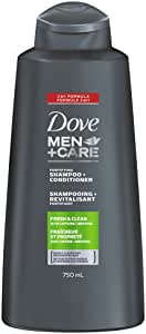 Dove Men+ Care Fortifying Fresh & Clean Shampoo & Conditioner 750ml