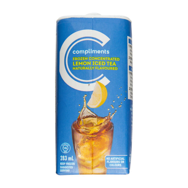 -Compliments Frozen Concentrated Lemon Iced Tea  283ml