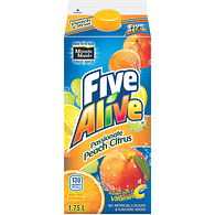 Five Alive Passionate Peach Citrus Real Fruit Beverage 1.75 L