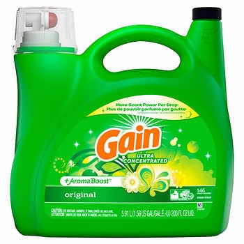 Gain Original Liquid Laundry Detergent 5.91L