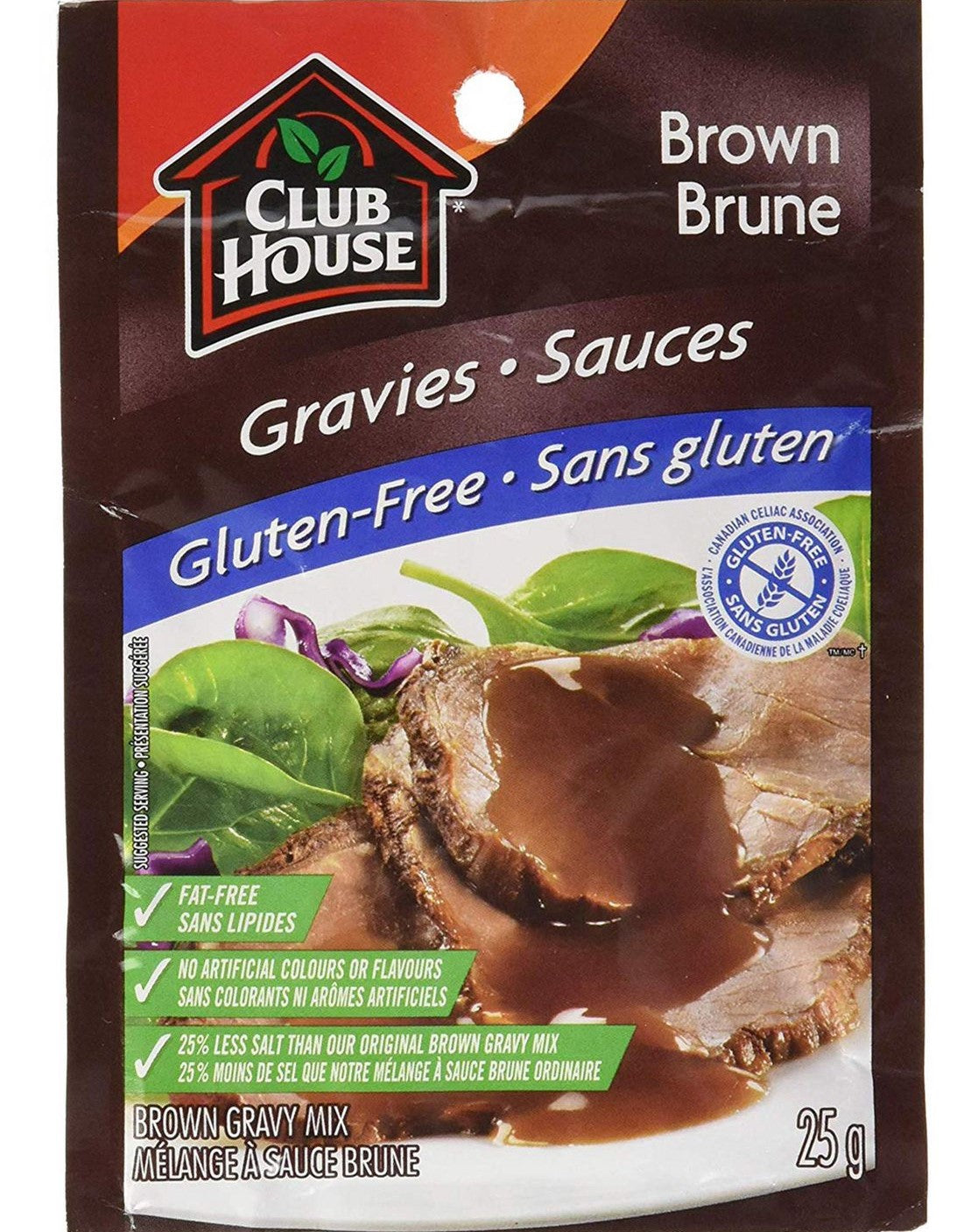 Club House Gluten Free Brown Gravy Mix  25g