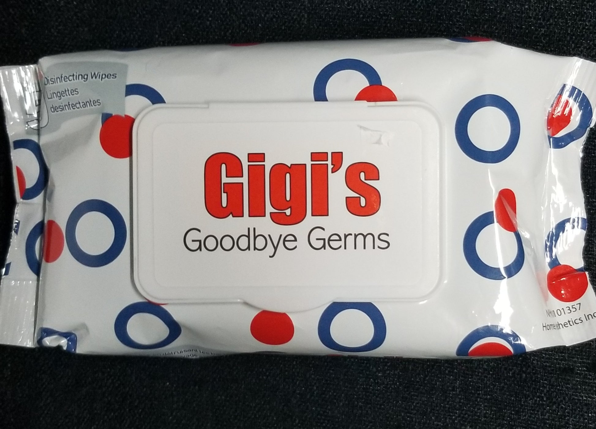 Gigi's Goodbye Germs Disinfectant Wipes 50ct