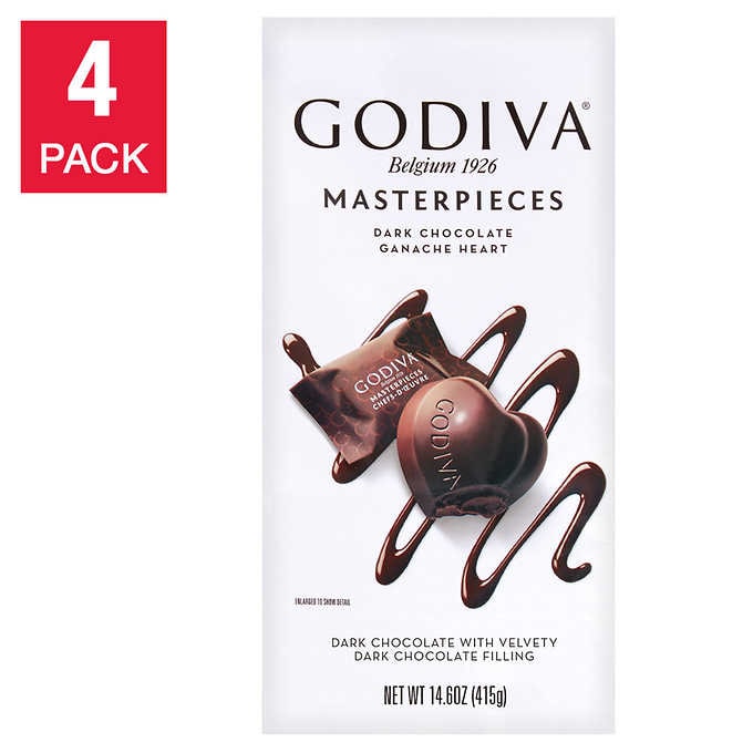 Godiva  Dark Chocolate Ganache Hearts 14.6oz