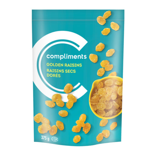 -Compliments Golden Seedless Raisins 375 g