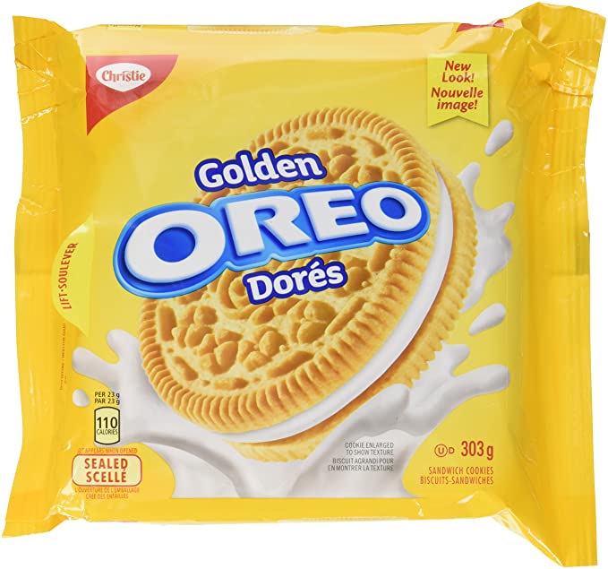 Christie Oreo Golden Sandwich Cookies 270g