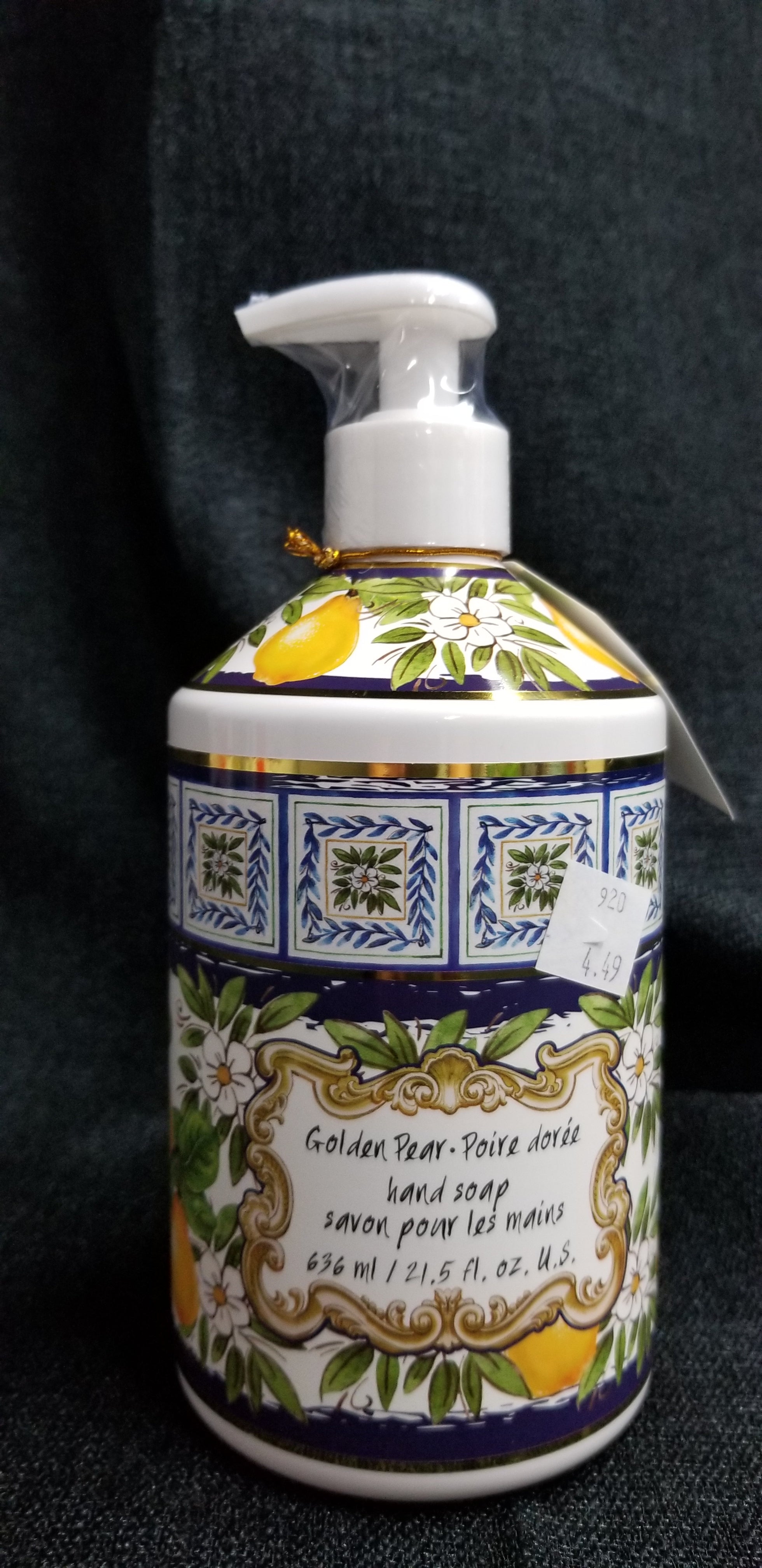 Fruits & Flowers Golden Pear Hand Soap 636 ml