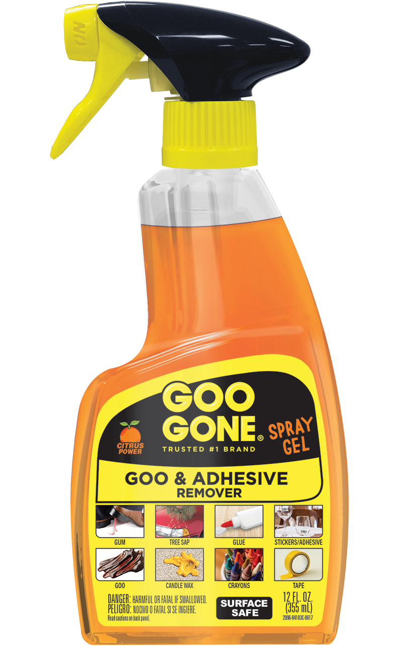 Goo Gone Goo And Adhesive Remover Spray Gel  12 oz (355ml)