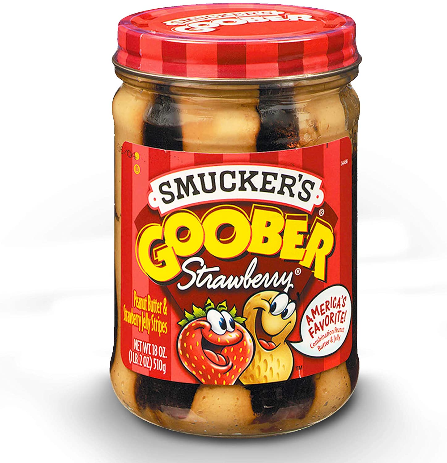 Smuckers Goober Peanut Butter & Strawberry Spread 510 g