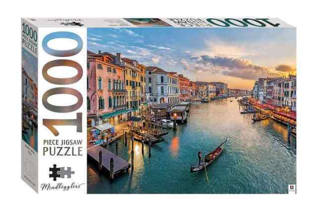 Hinkler Mindbogglers Grand Canal Italy Jigsaw Puzzle 1000pc