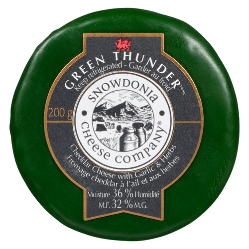 Snowdonia Green Thunder Cheddar Cheese 200g