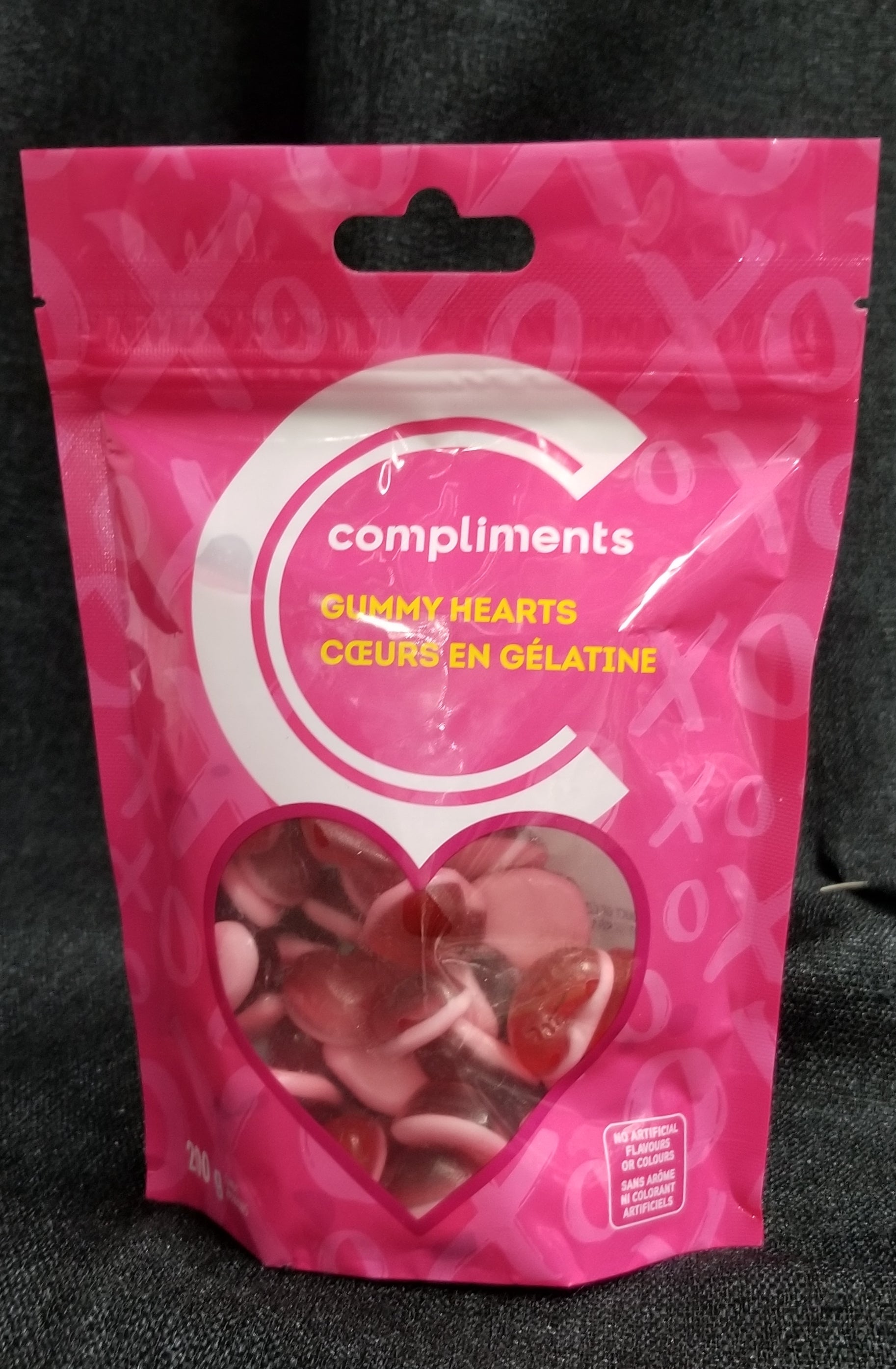 Compliments Gummy Candy Hearts 200g