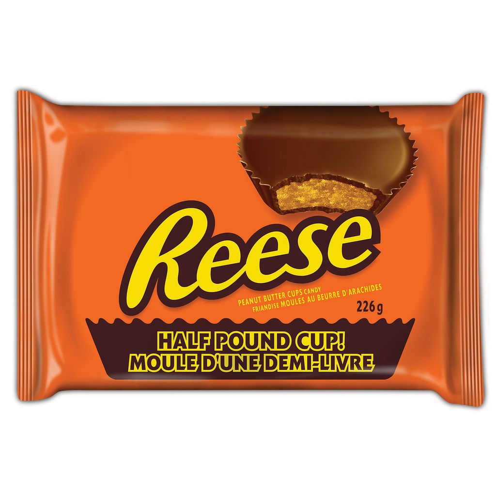 Reese Half Pound Peanut  Butter Cup Chocolate Candy 226 g